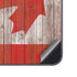 Canadian Flag Dark Wood Galaxy A14 5G Skin